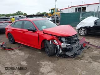 ✅ 2024 Honda Civic Si • VIN: 2HGFE1E55RH473456 • Lot: 42356478. Wystawiony na IAAI z przebiegiem 17 300 mil. Bezpłatny archiwum sprzedaży aukcyjnych z USA i szczegółowy raport historii pojazdu na DreamBid. Zdjęcie 1.