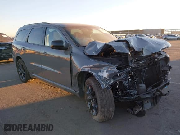 ✅ 2026 Dodge Durango GT • VIN: 1C4RDHDG3TC165335 • Lot: 43536702. Listed on IAAI with 1,257 mi. Free auction sales archive from the USA and detailed vehicle history report at DreamBid. Image 1.