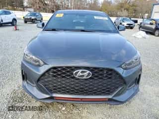 2019 Hyundai Veloster Turbo z VIN KMHTH6AB3KU012577, wystawiony jako Copart lot #83041064 z przebiegiem 100 042 mil mil oraz Szkoda całkowita • Salvage title. Historia ofert i sprzedaży dostępna na DreamBid. Obrazek 5.