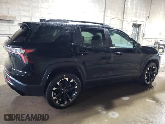 2025 Chevrolet Equinox AWD RS with VIN 3GNAXTEG4SL186985, listed as a Copart auction lot 65392195 with 3,994 mi miles and Salvage title. Bid and sale history available at DreamBid. Image 3.