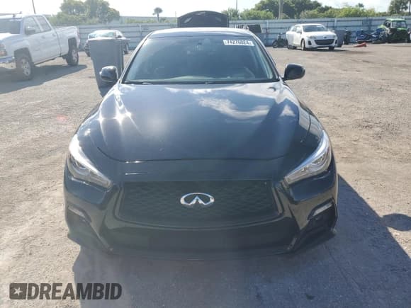 ✅ 2018 Infiniti Q50 Luxe • VIN: JN1EV7AP4JM355312 • Lot: 74276024. Wystawiony na Copart z przebiegiem 57 691 mil. Bezpłatny archiwum sprzedaży aukcyjnych z USA i szczegółowy raport historii pojazdu na DreamBid. Zdjęcie 5.
