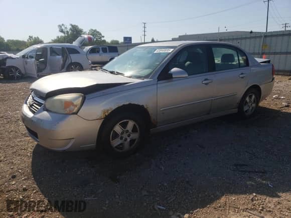 2007 Chevrolet Malibu 1LT z VIN 1G1ZT58F67F115190, wystawiony jako Copart lot #63040035 z przebiegiem 114 926 mil mil oraz Szkoda całkowita • Salvage title. Historia ofert i sprzedaży dostępna na DreamBid. Obrazek 1.