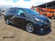 ✅ 2014 Toyota Sienna SE • VIN: 5TDXK3DC4ES429371 • Lot: 42832556. Listed on IAAI with 51,702 mi. Free auction sales archive from the USA and detailed vehicle history report at DreamBid. Image 6.