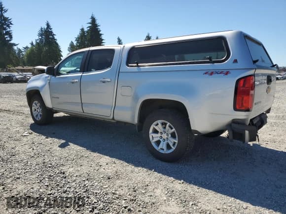 ✅ 2017 Chevrolet Colorado 4WD LT • VIN: 1GCPTCE1XH1195247 • Lot: 59805645. Listed on Copart with 91,458 mi. Free auction sales archive from the USA and detailed vehicle history report at DreamBid. Image 2.