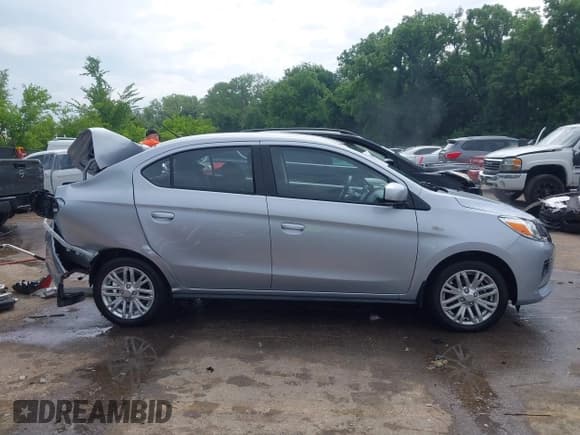 ✅ 2024 Mitsubishi Mirage ES • VIN: ML32FUFJ1RHF14393 • Лот: 42436216. Опубликован ранее на IAAI с пробегом 2 191 миль. Бесплатный доступ к архиву аукционных продаж из США и подробный отчёт об истории автомобиля на DreamBid. Изображение 14.