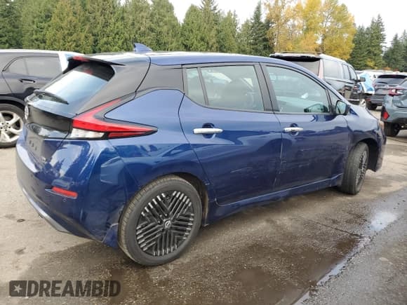 ✅ 2024 Nissan LEAF SV Plus • VIN: 1N4CZ1CVXRC553921 • Lot: 90384965. Wystawiony na Copart z przebiegiem 17 862 mil. Bezpłatny archiwum sprzedaży aukcyjnych z USA i szczegółowy raport historii pojazdu na DreamBid. Zdjęcie 3.