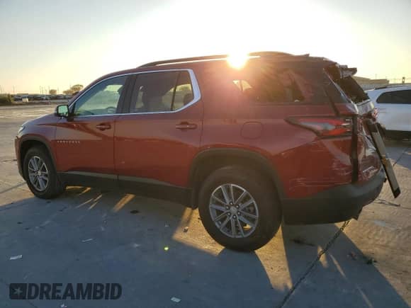 2024 Chevrolet Traverse LT Cloth с VIN 1GNESVKW6RJ136419, выставлен на аукционе Copart как лот 83114374 с пробегом 17 697 миль миль и Списание • Salvage title. История ставок и продаж доступна на DreamBid. Изображение 2.