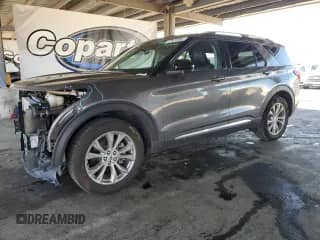 2024 Ford Explorer Limited with VIN 1FMSK7FH2RGA05287, listed as a Copart auction lot 90384075 with 57,204 mi miles and Clean title. Bid and sale history available at DreamBid. Image 1.