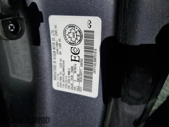 ✅ 2017 Infiniti Q60 Red Sport 400 • VIN: JN1FV7EL5HM701616 • Лот: 71968495. Опубликован ранее на Copart с пробегом 83 159 миль. Бесплатный доступ к архиву аукционных продаж из США и подробный отчёт об истории автомобиля на DreamBid. Изображение 12.