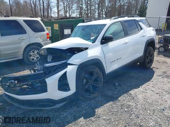 2025 Chevrolet Equinox AWD LT with VIN 3GNAXPEG6SL129694, listed as a IAAI auction lot 41826938 with 5,037 mi miles and . Bid and sale history available at DreamBid. Image 17.