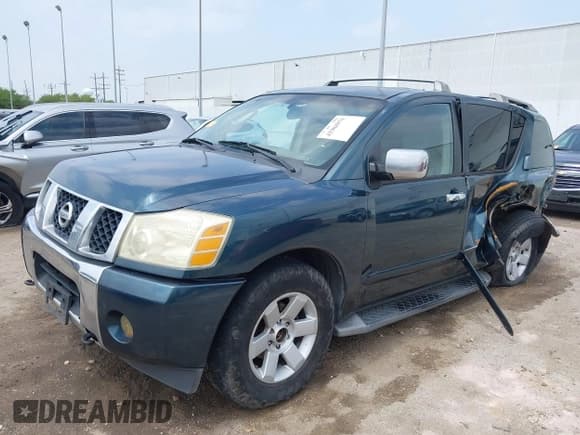 ✅ 2004 Nissan Armada LE • VIN: 5N1AA08B44N711907 • Lot: 41908979. Listed on IAAI with 239,632 mi. Free auction sales archive from the USA and detailed vehicle history report at DreamBid. Image 2.
