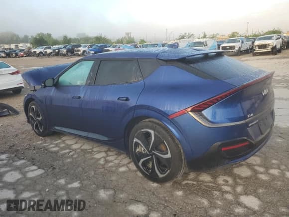 ✅ 2022 Kia EV6 GT-Line • VIN: KNDC4DLC4N5082890 • Лот: 81329955. Опубликован ранее на Copart с пробегом 18 474 миль. Бесплатный доступ к архиву аукционных продаж из США и подробный отчёт об истории автомобиля на DreamBid. Изображение 2.