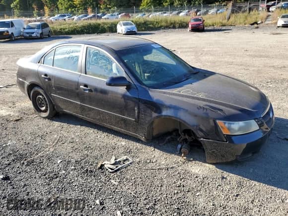 2007 Hyundai Sonata GLS z VIN 5NPET46CX7H191994, wystawiony jako Copart lot #76690344 z przebiegiem 161 270 mil mil oraz Szkoda całkowita • Salvage title. Historia ofert i sprzedaży dostępna na DreamBid. Obrazek 4.