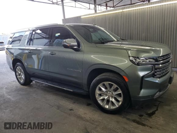 ✅ 2023 Chevrolet Suburban Premier • VIN: 1GNSCFKD8PR318691 • Lot: 87294985. Listed on Copart with 94,427 mi. Free auction sales archive from the USA and detailed vehicle history report at DreamBid. Image 4.