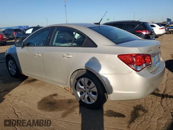 2013 Chevrolet Cruze LS with VIN 1G1PA5SH3D7264380, listed as a Copart auction lot 83837285 with 215,833 mi miles and Clean title. Bid and sale history available at DreamBid. Image 2.