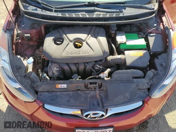 ✅ 2013 Hyundai Elantra GLS • VIN: 5NPDH4AE7DH330044 • Lot: 70101995. Listed on Copart with 89,186 mi. Free auction sales archive from the USA and detailed vehicle history report at DreamBid. Image 11.