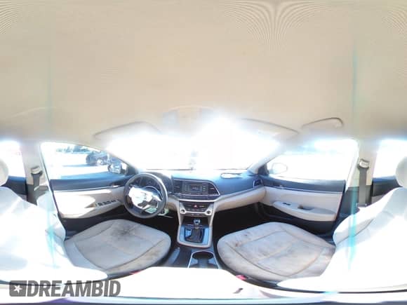 2017 Hyundai Elantra SE with VIN KMHD74LF3HU422977, listed as a Copart auction lot 69313735 with 163,436 mi miles and Salvage title. Bid and sale history available at DreamBid. Image 14.