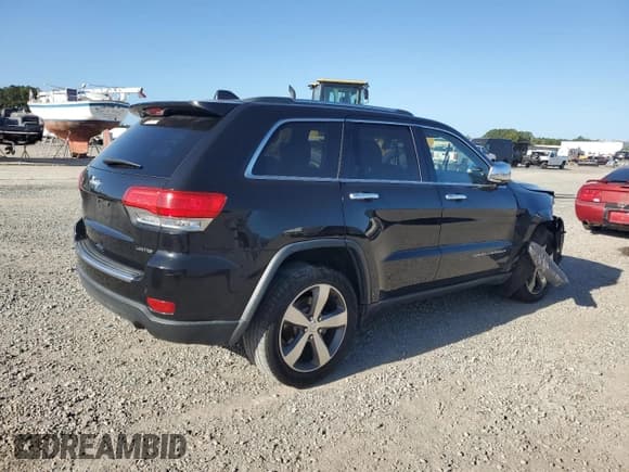 ✅ 2015 Jeep Grand Cherokee Limited • VIN: 1C4RJEBG9FC707519 • Lot: 81899855. Listed on Copart with 122,340 mi. Free auction sales archive from the USA and detailed vehicle history report at DreamBid. Image 3.