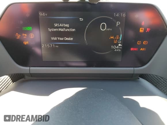 ✅ 2024 Toyota bZ4X XLE • VIN: JTMAAAAA8RA044060 • Lot: 67547005. Wystawiony na Copart z przebiegiem 21 571 mil. Bezpłatny archiwum sprzedaży aukcyjnych z USA i szczegółowy raport historii pojazdu na DreamBid. Zdjęcie 9.