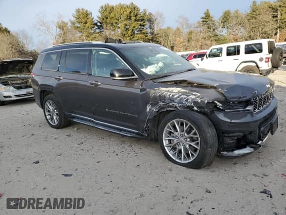 ✅ 2022 Jeep Grand Cherokee Summit • VIN: 1C4RJKEG6N8633682 • Лот: 88126685. Опубликован ранее на Copart с пробегом 24 040 миль. Бесплатный доступ к архиву аукционных продаж из США и подробный отчёт об истории автомобиля на DreamBid. Изображение 4.