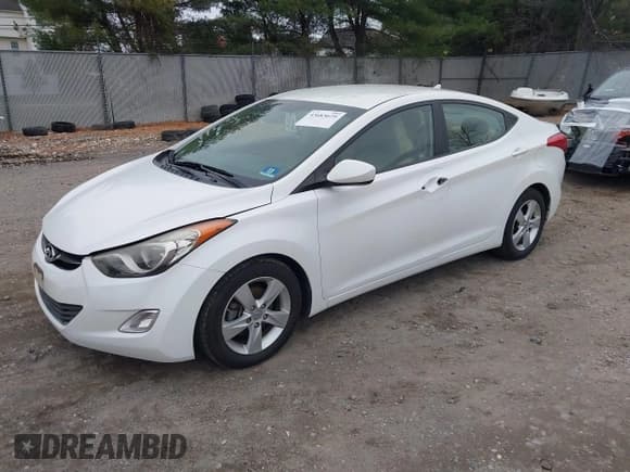 ✅ 2013 Hyundai Elantra GLS • VIN: 5NPDH4AE7DH440818 • Lot: 43683629. Listed on IAAI with 81,231 mi. Free auction sales archive from the USA and detailed vehicle history report at DreamBid. Image 2.