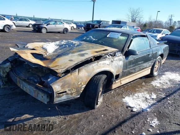 ✅ 1986 Pontiac Firebird Trans Am • VIN: 1G2FW87F6GN210279 • Лот: 41260317. Опубликован ранее на IAAI с пробегом 124 290 миль. Бесплатный доступ к архиву аукционных продаж из США и подробный отчёт об истории автомобиля на DreamBid. Изображение 2.