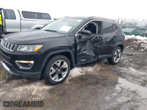 ✅ 2019 Jeep Compass Limited • VIN: 3C4NJCCB2KT667174 • Lot: 41575606. Listed on IAAI with 110,995 mi. Free auction sales archive from the USA and detailed vehicle history report at DreamBid. Image 2.