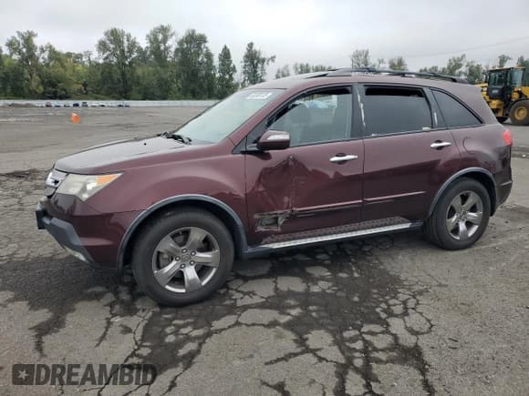 ✅ 2008 Acura MDX Sport • VIN: 2HNYD28818H539726 • Lot: 85368135. Wystawiony na Copart z przebiegiem 174 226 mil. Bezpłatny archiwum sprzedaży aukcyjnych z USA i szczegółowy raport historii pojazdu na DreamBid. Zdjęcie 1.