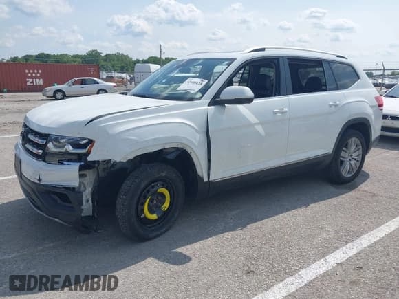 ✅ 2019 Volkswagen Atlas SEL • VIN: 1V2ER2CA0KC512305 • Lot: 42400428. Wystawiony na IAAI z przebiegiem 137 516 mil. Bezpłatny archiwum sprzedaży aukcyjnych z USA i szczegółowy raport historii pojazdu na DreamBid. Zdjęcie 2.