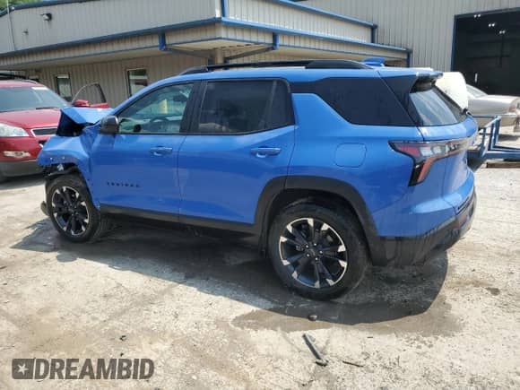 2025 Chevrolet Equinox AWD RS с VIN 3GNAXTEG7SL230896, выставлен на аукционе Copart как лот 59783805 с пробегом 4 739 миль миль и Списание • Salvage title. История ставок и продаж доступна на DreamBid. Изображение 2.