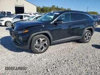 ✅ 2022 Hyundai Tucson Limited • VIN: 5NMJECAE9NH014522 • Lot: 82624985. Listed on Copart with 33,508 mi. Free auction sales archive from the USA and detailed vehicle history report at DreamBid. Image 1.