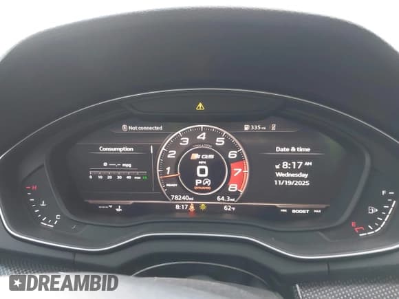 ✅ 2019 Audi SQ5 Premium Plus • VIN: WA1B4AFYXK2027174 • Lot: 43736396. Listed on IAAI with 78,240 mi. Free auction sales archive from the USA and detailed vehicle history report at DreamBid. Image 7.