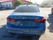 ✅ 2023 Infiniti Q50 Red Sport 400 • VIN: JN1FV7DP6PM570327 • Lot: 43657757. Wystawiony na IAAI z przebiegiem 8 941 mil. Bezpłatny archiwum sprzedaży aukcyjnych z USA i szczegółowy raport historii pojazdu na DreamBid. Zdjęcie 16.