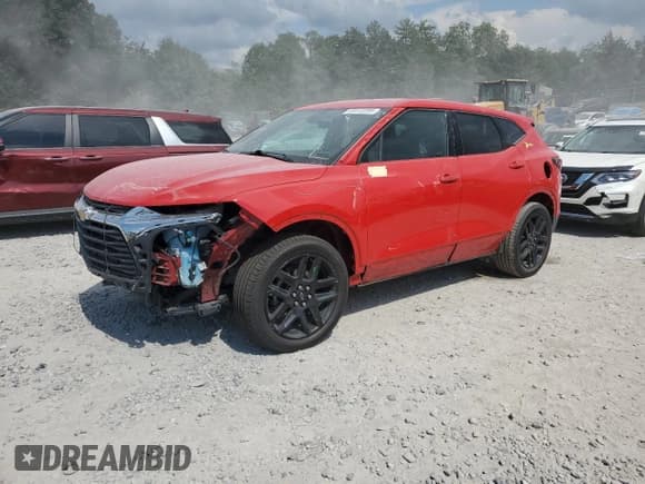 ✅ 2021 Chevrolet Blazer LT • VIN: 3GNKBCRS4MS583896 • Lot: 68912255. Listed on Copart with 99,562 mi. Free auction sales archive from the USA and detailed vehicle history report at DreamBid. Image 1.