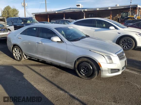 ✅ 2013 Cadillac ATS Performance • VIN: 1G6AJ5S38D0122894 • Lot: 49458775. Listed on Copart with 117,909 mi. Free auction sales archive from the USA and detailed vehicle history report at DreamBid. Image 4.