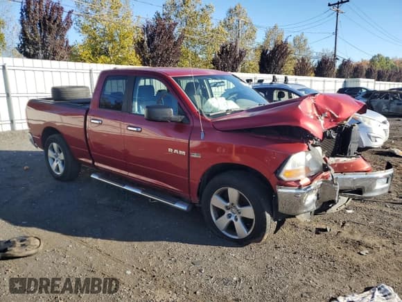 ✅ 2009 Dodge 1500 SLT • VIN: 1D3HV18T29S786921 • Lot: 86541125. Wystawiony na Copart z przebiegiem 118 276 mil. Bezpłatny archiwum sprzedaży aukcyjnych z USA i szczegółowy raport historii pojazdu na DreamBid. Zdjęcie 4.