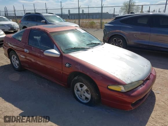 ✅ 1994 Mitsubishi Eclipse • VIN: 4A3CF44B8RE026874 • Lot: 43015389. Wystawiony na IAAI z przebiegiem 165 172 mil. Bezpłatny archiwum sprzedaży aukcyjnych z USA i szczegółowy raport historii pojazdu na DreamBid. Zdjęcie 1.