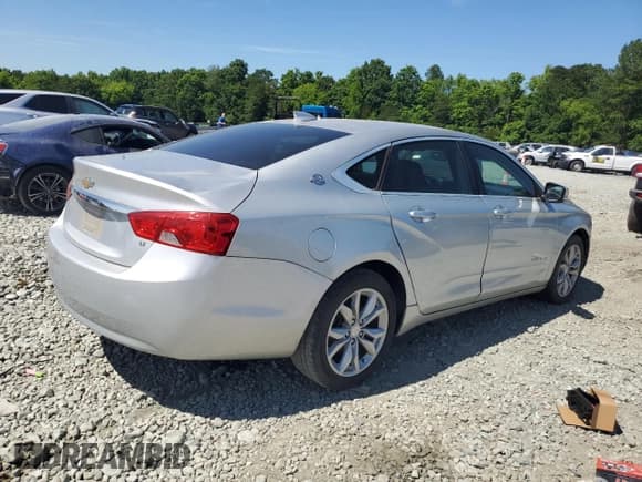 ✅ 2016 Chevrolet Impala LT • VIN: 2G1115S35G9143945 • Lot: 57400384. Wystawiony na Copart z przebiegiem 164 898 mil. Bezpłatny archiwum sprzedaży aukcyjnych z USA i szczegółowy raport historii pojazdu na DreamBid. Zdjęcie 3.
