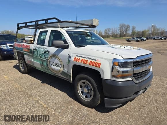 ✅ 2018 Chevrolet Silverado 1500 Work Truck • VIN: 1GCVKNEC4JZ192374 • Лот: 42715699. Опубликован ранее на IAAI с пробегом 178 576 миль. Бесплатный доступ к архиву аукционных продаж из США и подробный отчёт об истории автомобиля на DreamBid. Изображение 1.