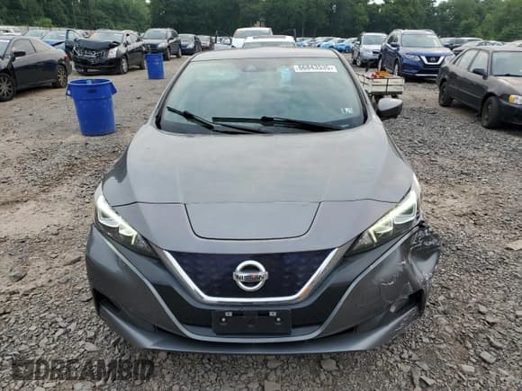 ✅ 2022 Nissan LEAF SV • VIN: 1N4AZ1CV4NC550837 • Lot: 66843535. Wystawiony na Copart z przebiegiem 40 551 mil. Bezpłatny archiwum sprzedaży aukcyjnych z USA i szczegółowy raport historii pojazdu na DreamBid. Zdjęcie 5.
