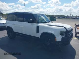 ✅ 2024 Land Rover Defender X-Dynamic SE • VIN: SALE27EU1R2343155 • Lot: 43491609. Wystawiony na IAAI z przebiegiem 18 759 mil. Bezpłatny archiwum sprzedaży aukcyjnych z USA i szczegółowy raport historii pojazdu na DreamBid. Zdjęcie 1.