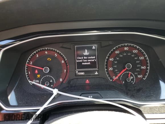 ✅ 2019 Volkswagen Jetta S • VIN: 3VW5T7BU0KM204087 • Lot: 84738525. Listed on Copart with 110,080 mi. Free auction sales archive from the USA and detailed vehicle history report at DreamBid. Image 9.