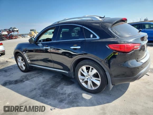 ✅ 2013 Infiniti FX • VIN: JN8CS1MU4DM142106 • Lot: 92782595. Listed on Copart with 120,084 mi. Free auction sales archive from the USA and detailed vehicle history report at DreamBid. Image 2.