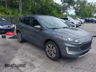 ✅ 2021 Ford Escape SEL • VIN: 1FMCU9H60MUB35715 • Lot: 43572221. Listed on IAAI with Not provided. Free auction sales archive from the USA and detailed vehicle history report at DreamBid. Image 1.