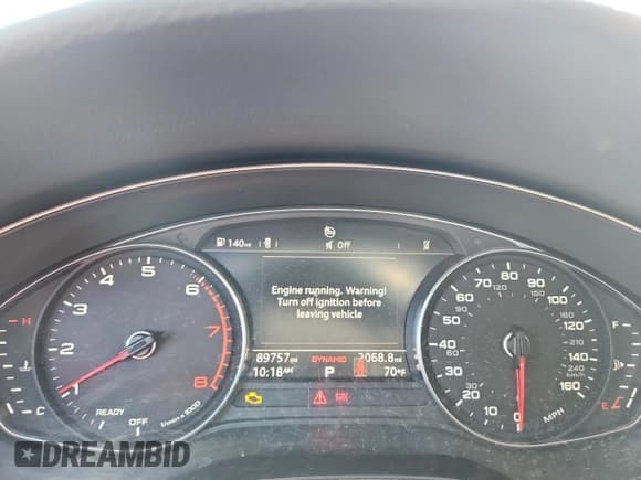 ✅ 2018 Audi A4 Premium • VIN: WAUKMAF44JA106666 • Lot: 85520355. Listed on Copart with 89,757 mi. Free auction sales archive from the USA and detailed vehicle history report at DreamBid. Image 9.