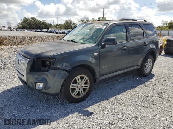 ✅ 2008 Mercury Mariner Premier • VIN: 4M2CU87128KJ48773 • Лот: 85306715. Опубликован ранее на Copart с пробегом 180 388 миль. Бесплатный доступ к архиву аукционных продаж из США и подробный отчёт об истории автомобиля на DreamBid. Изображение 1.