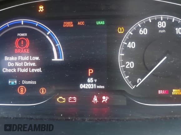 ✅ 2020 Honda Insight Touring • VIN: 19XZE4F99LE010043 • Лот: 42235458. Опубликован ранее на IAAI с пробегом 42 031 миль. Бесплатный доступ к архиву аукционных продаж из США и подробный отчёт об истории автомобиля на DreamBid. Изображение 16.