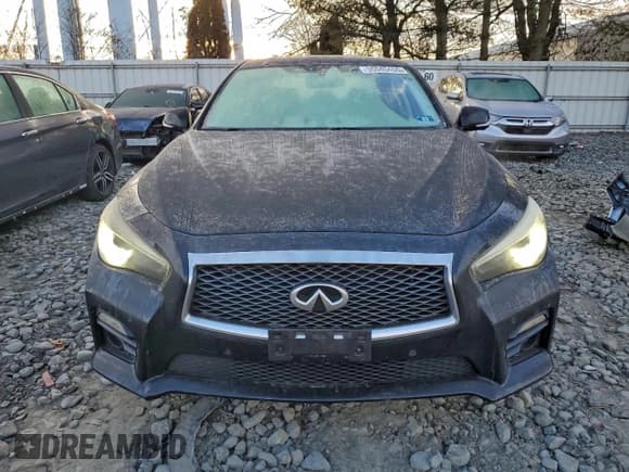 ✅ 2014 Infiniti Q50 Premium • VIN: JN1BV7AR5EM695207 • Lot: 96045455. Listed on Copart with 79,636 mi. Free auction sales archive from the USA and detailed vehicle history report at DreamBid. Image 5.