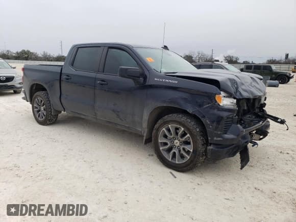 ✅ 2022 Chevrolet Silverado 1500 RST • VIN: 1GCPADED3NZ546440 • Lot: 46313145. Listed on Copart with 69,636 mi. Free auction sales archive from the USA and detailed vehicle history report at DreamBid. Image 4.