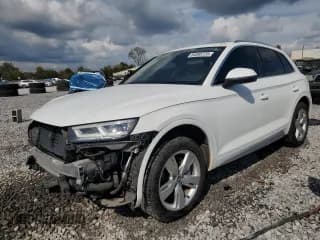 ✅ 2018 Audi Q5 Premium Plus • VIN: WA1BNAFY9J2020079 • Lot: 84805725. Listed on Copart with 83,011 mi. Free auction sales archive from the USA and detailed vehicle history report at DreamBid. Image 1.